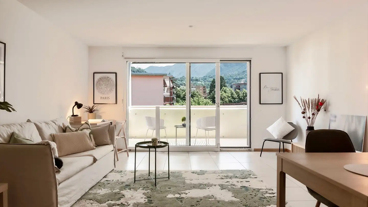 Appartement à louer - Strada Regina 62, 6982 Agno