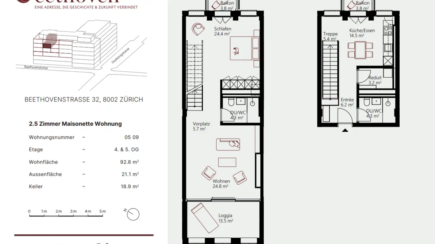 Villa for rent - Beethovenstrasse, 8002 Zürich - Photo 4