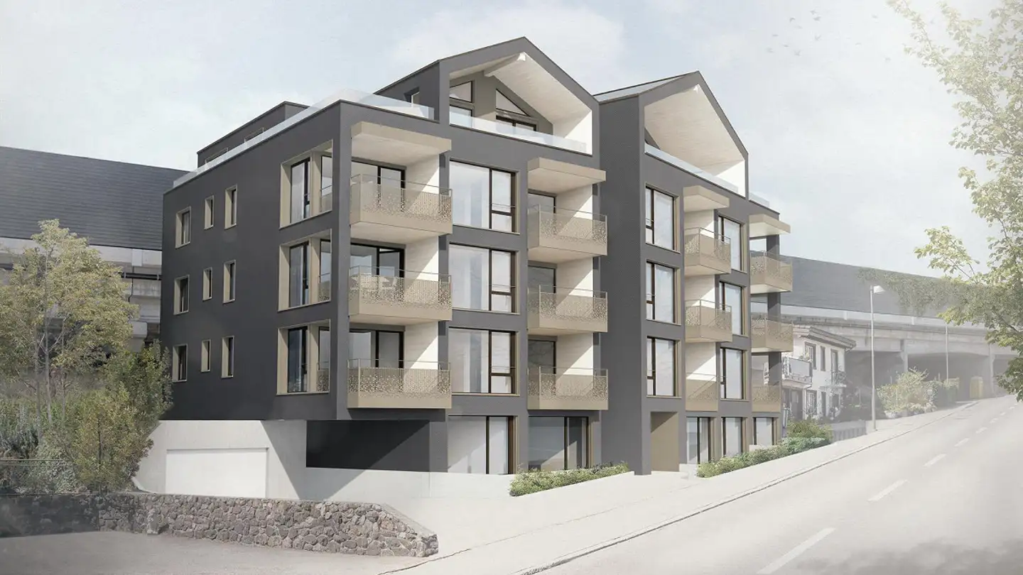 Place de parking souterraine à louer - Renggstrasse 15, 6052 Hergiswil NW