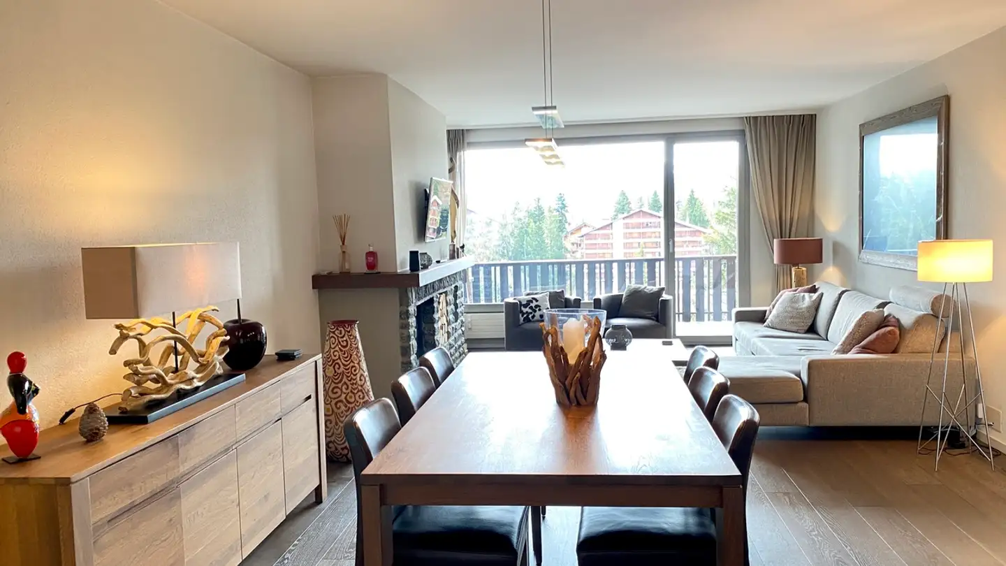 Möblierte Wohnung mieten - Rue Du Pas De L'ours, 3963 Crans-Montana - Foto 4