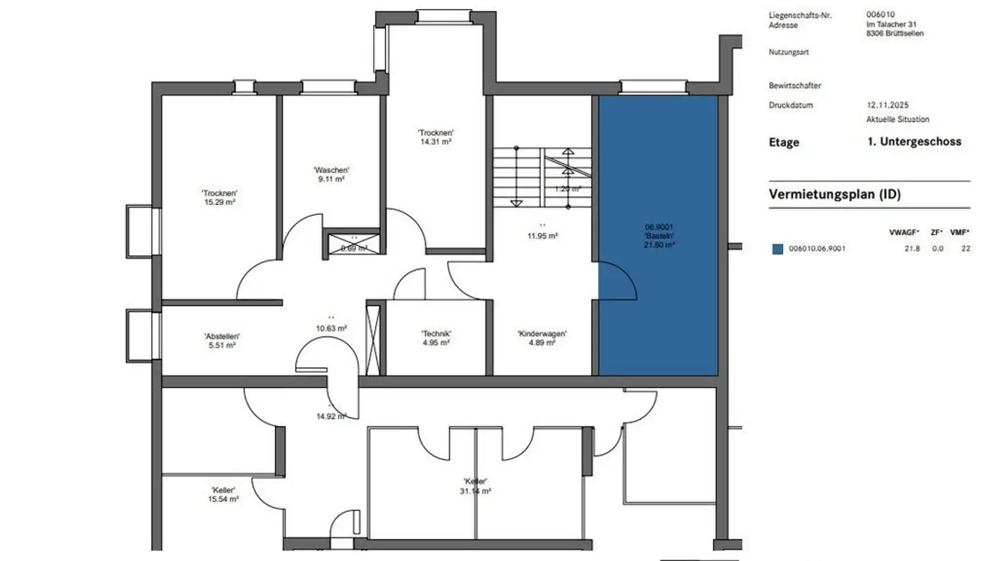 Spazio di archiviazione in affitto - Im Talacher 31, 8306 Brüttisellen - Foto 2