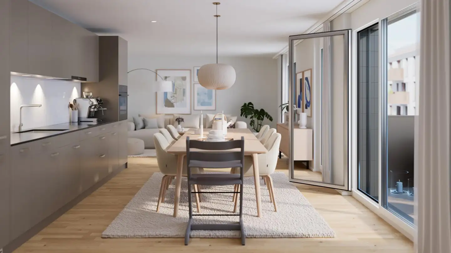 Wohnung mieten - Sonnentalstrasse 4b, 8600 Dübendorf