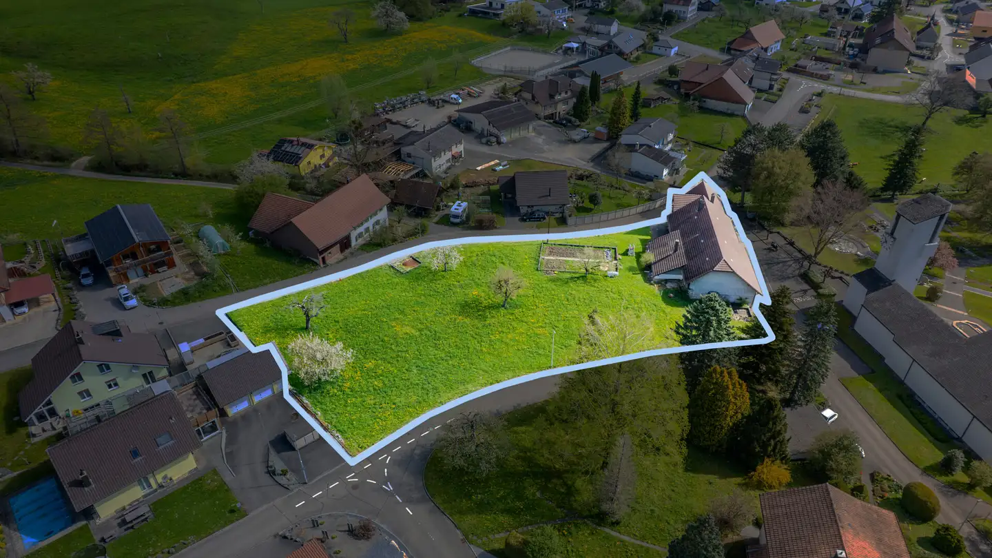 Terrain constructible à vendre - Kirchstrasse 25, 4714 Aedermannsdorf
