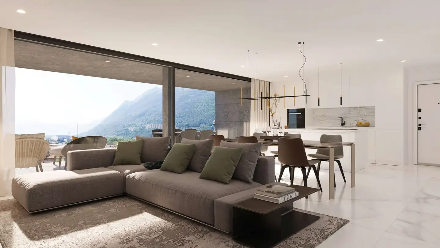 Wohnung mieten - Via G. Papa 9, 6710 Biasca