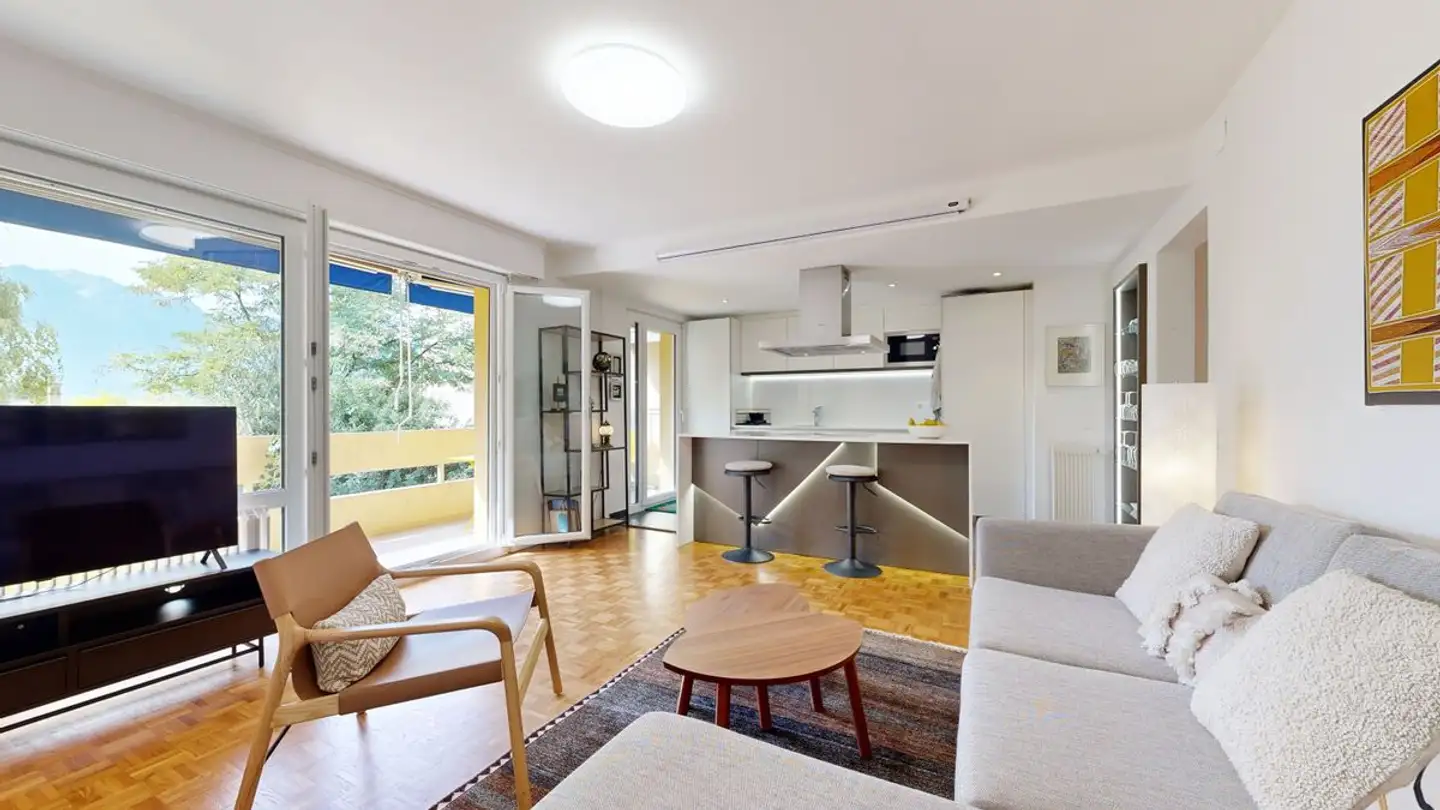 Appartamento ammobiliato in affitto - Rue Des Vaudrès, 1815 Clarens - Photo 3