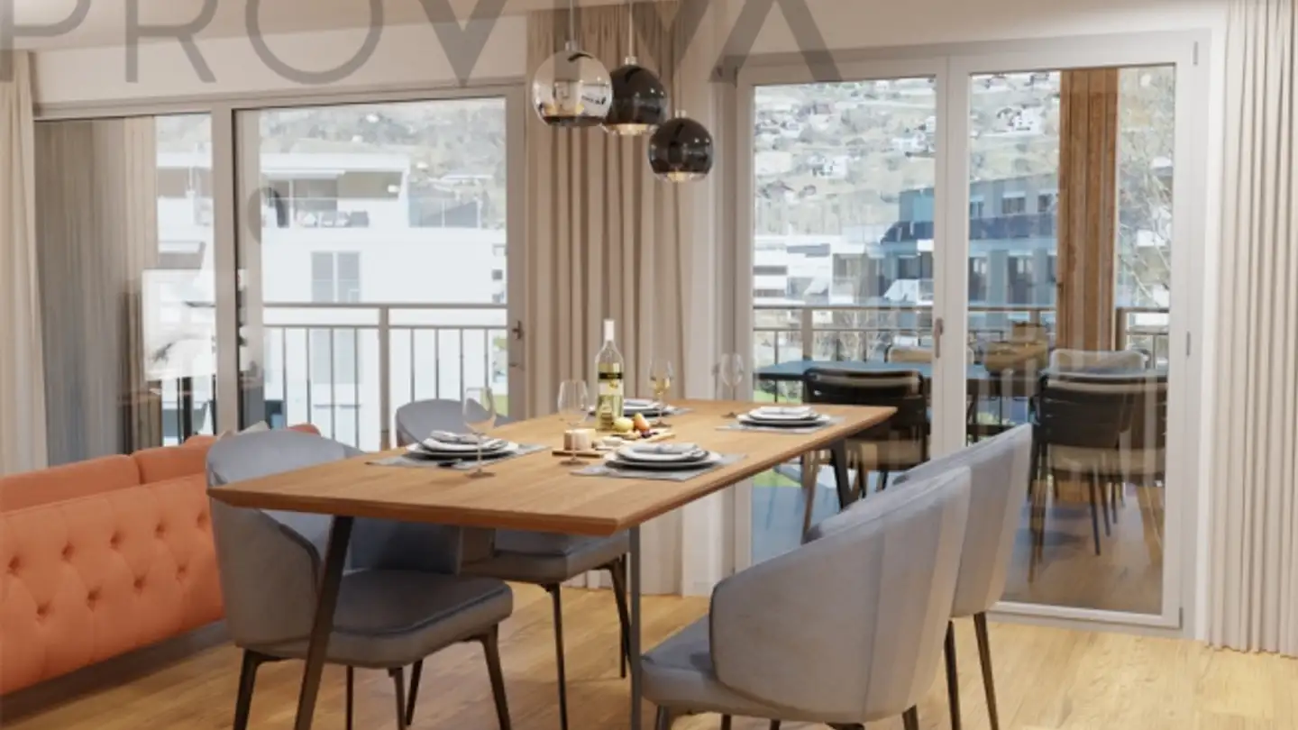 Attique à vendre - Mondstrasse, 3930 Visp