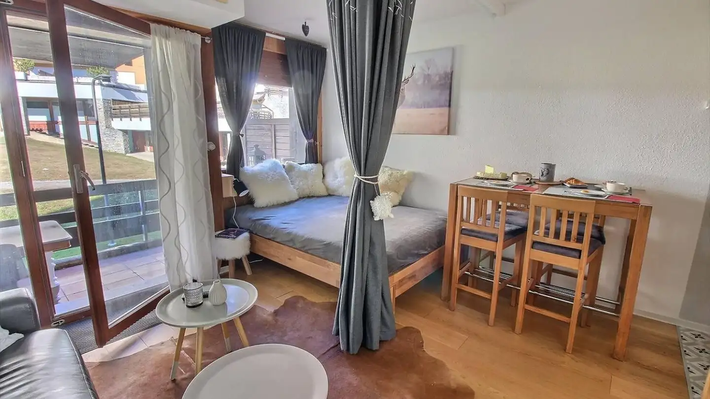 Studio à louer - Place Du Village 12, 1972 Anzère - Photo 3