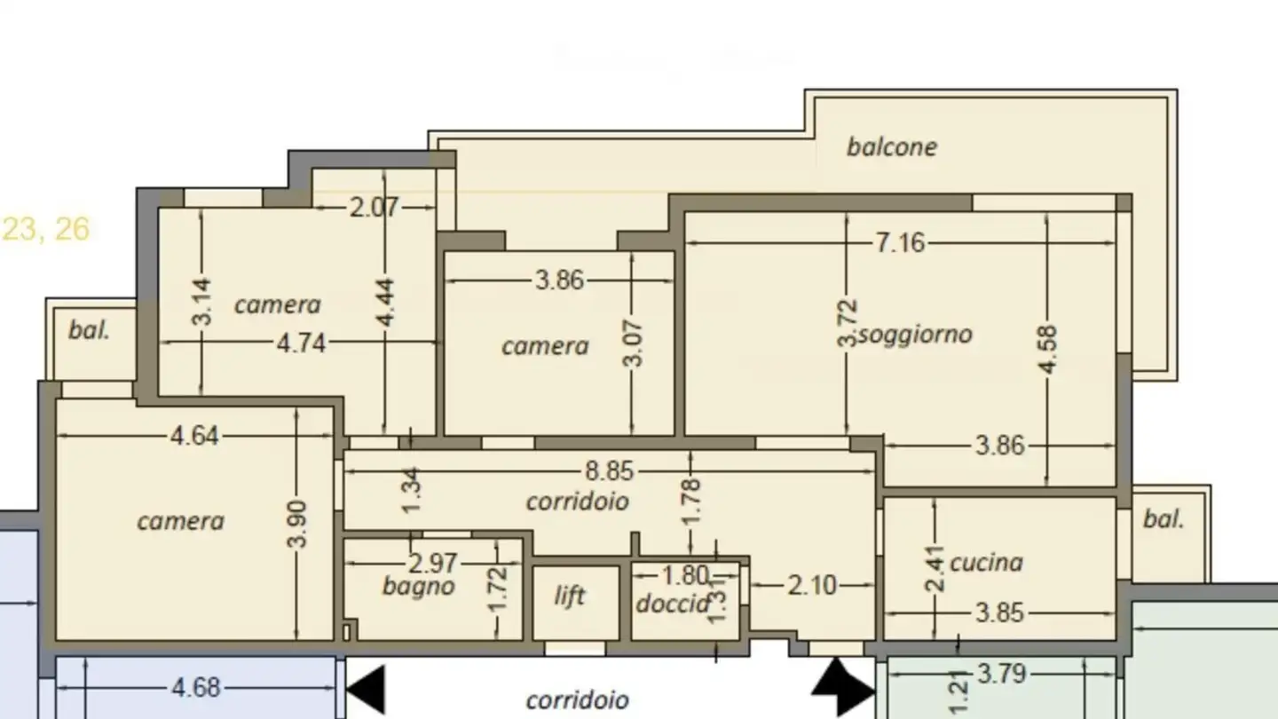Apartment for rent - 6512 Giubiasco