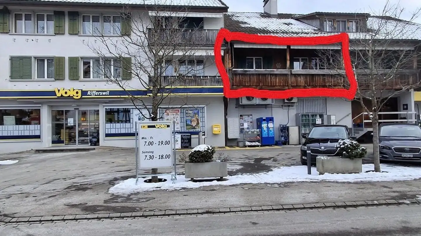 Appartement à louer - Dorfplatz 1, 8911 Rifferswil