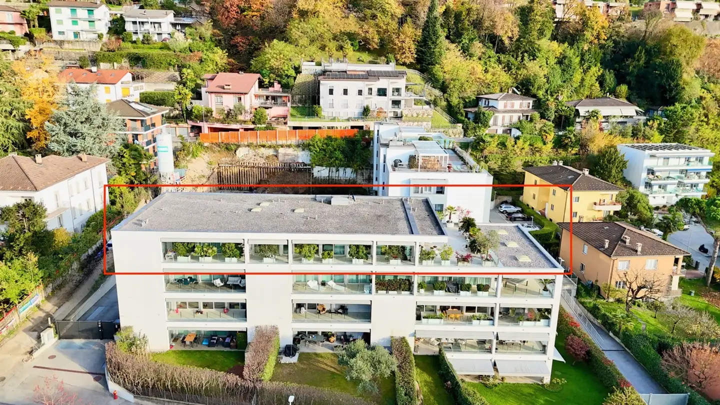 Attique à vendre - Via Pedemonte 14, 6962 Viganello - Photo 2