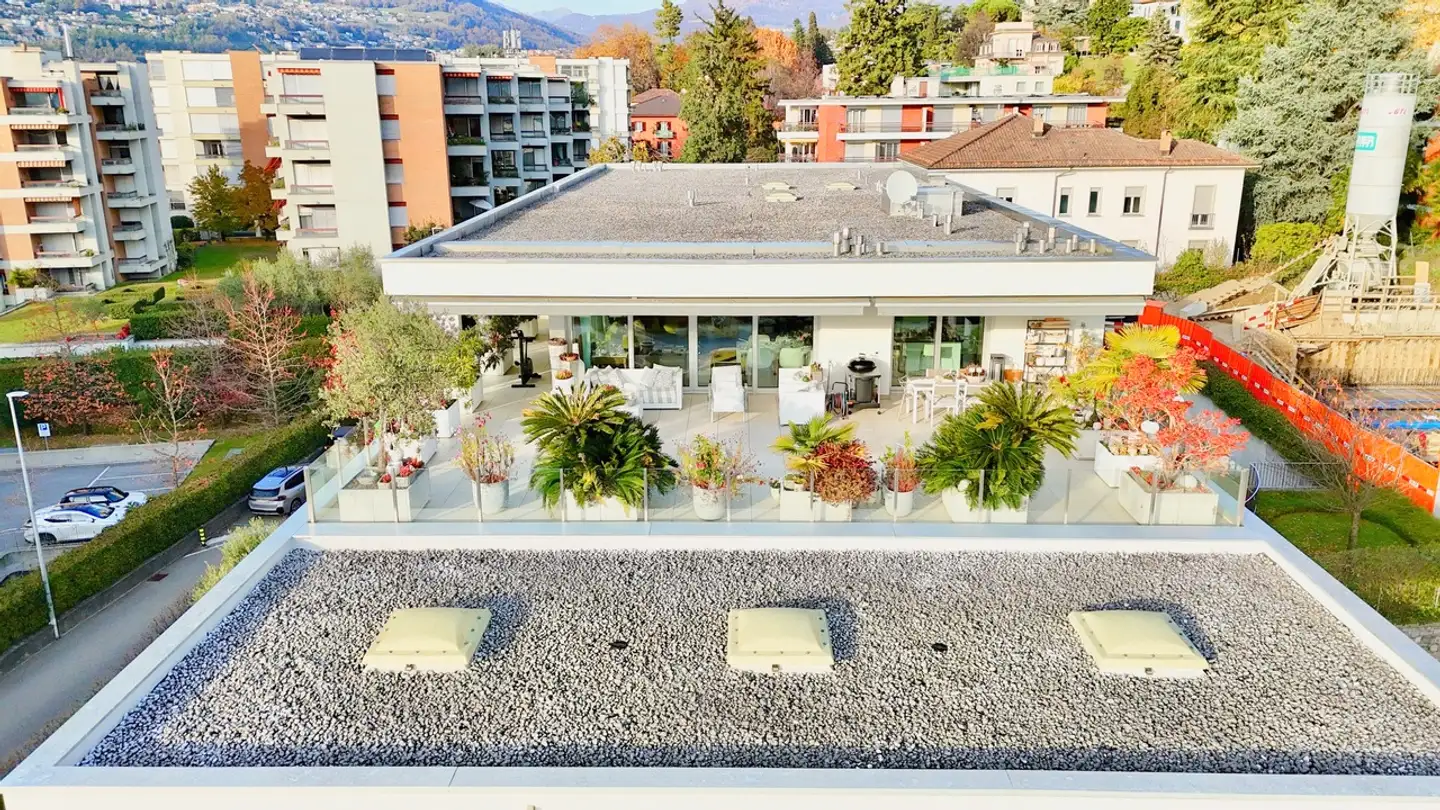 Attique à vendre - Via Pedemonte 14, 6962 Viganello