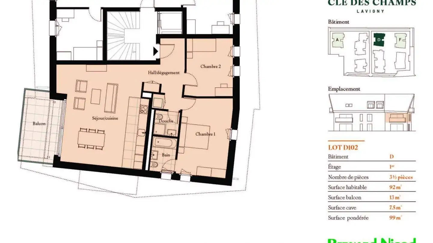 Wohnung kaufen - Lavigny, 1175 Lavigny - Foto 4