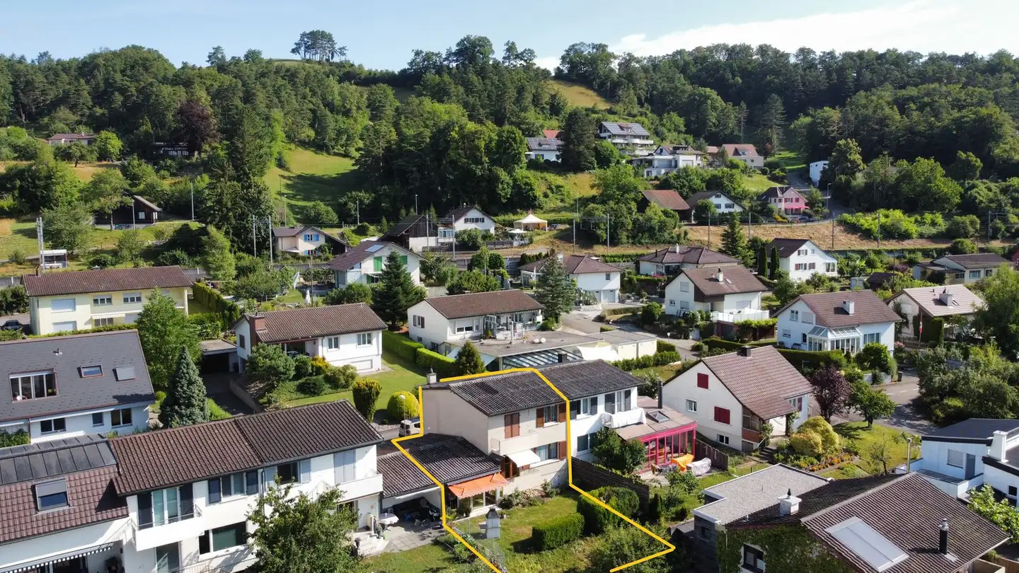 Maison jumelle à vendre - Buchenweg 5, 5213 Villnachern