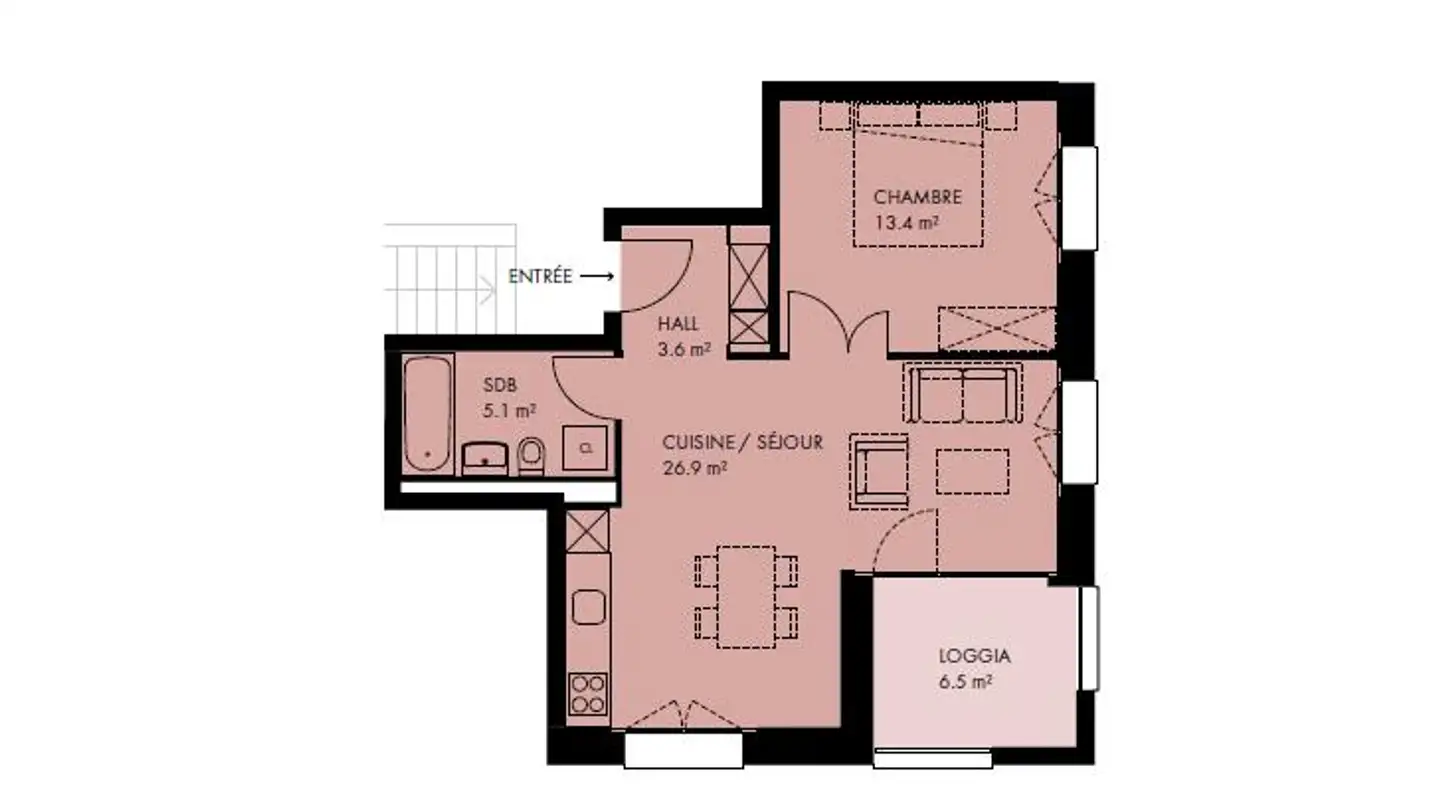 Wohnung mieten - Place De La Clairière 1, 1023 Crissier