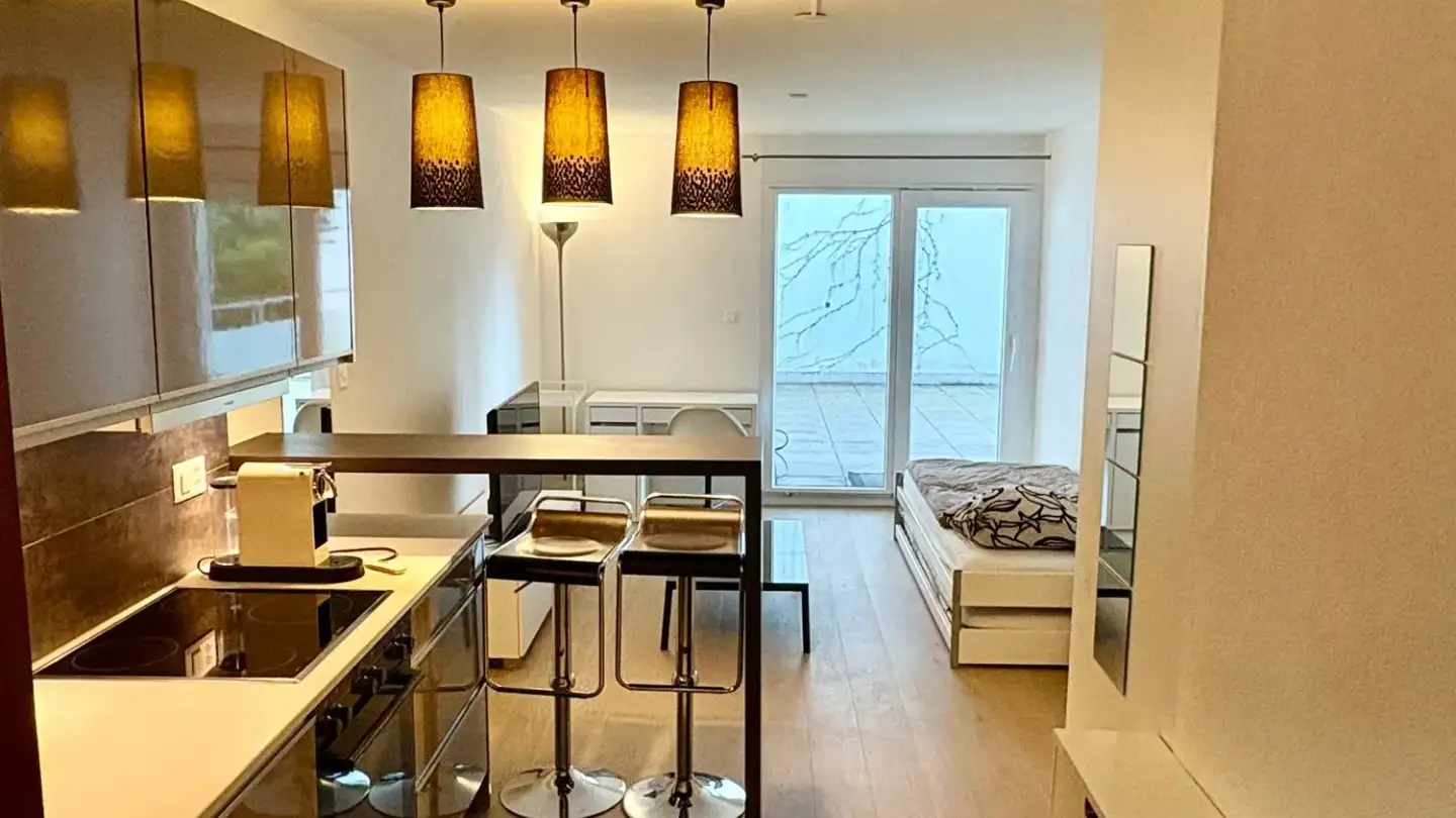 Studio à louer - Avenue De Belmont 10, 1820 Montreux - Photo 3