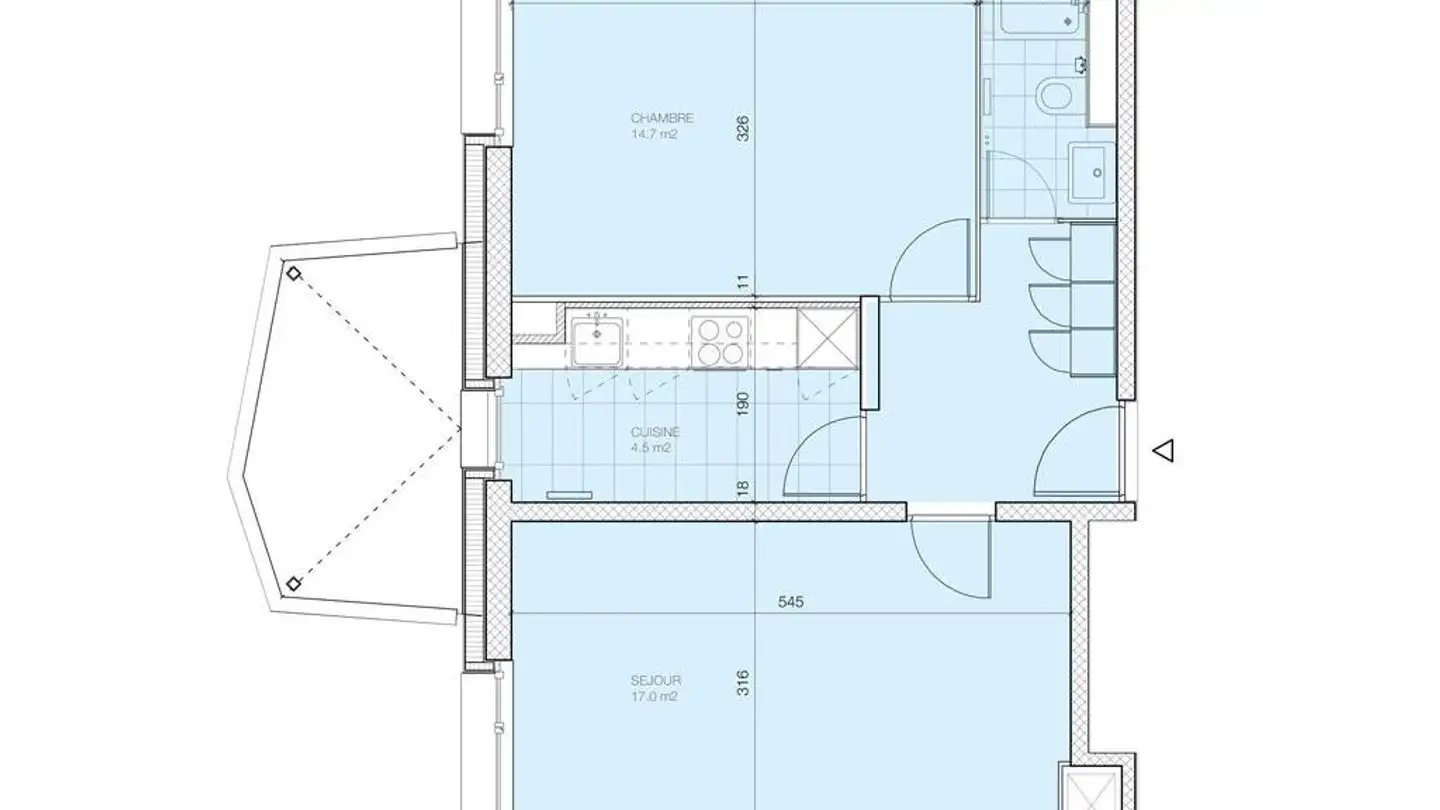 Appartamento in affitto - Rue De La Blancherie 3, 1022 Chavannes-près-Renens - Foto 2