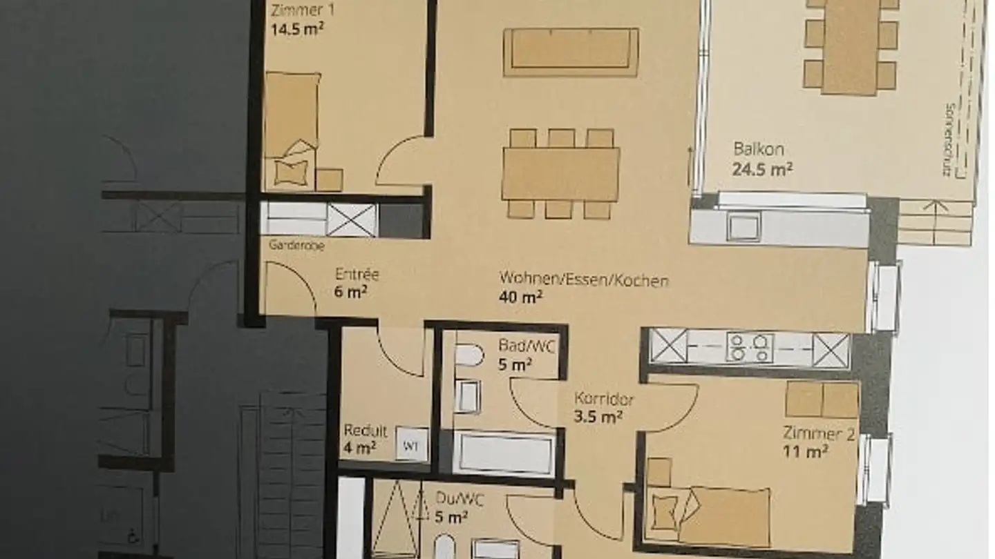 Appartement à louer - Kanalstrasse 10, 5734 Reinach AG - Photo 3