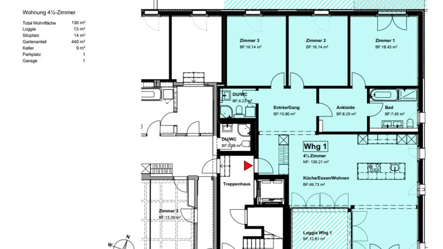 Appartamento in vendita - Mühlbergstrasse 1, 8425 Oberembrach - Foto 2