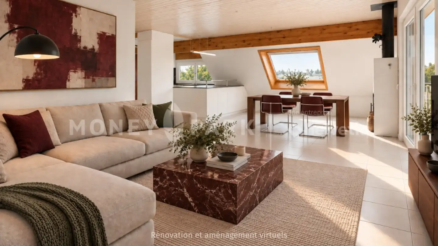 Penthouse for sale - Avenue Gérard-Clerc 9, 1680 Romont FR