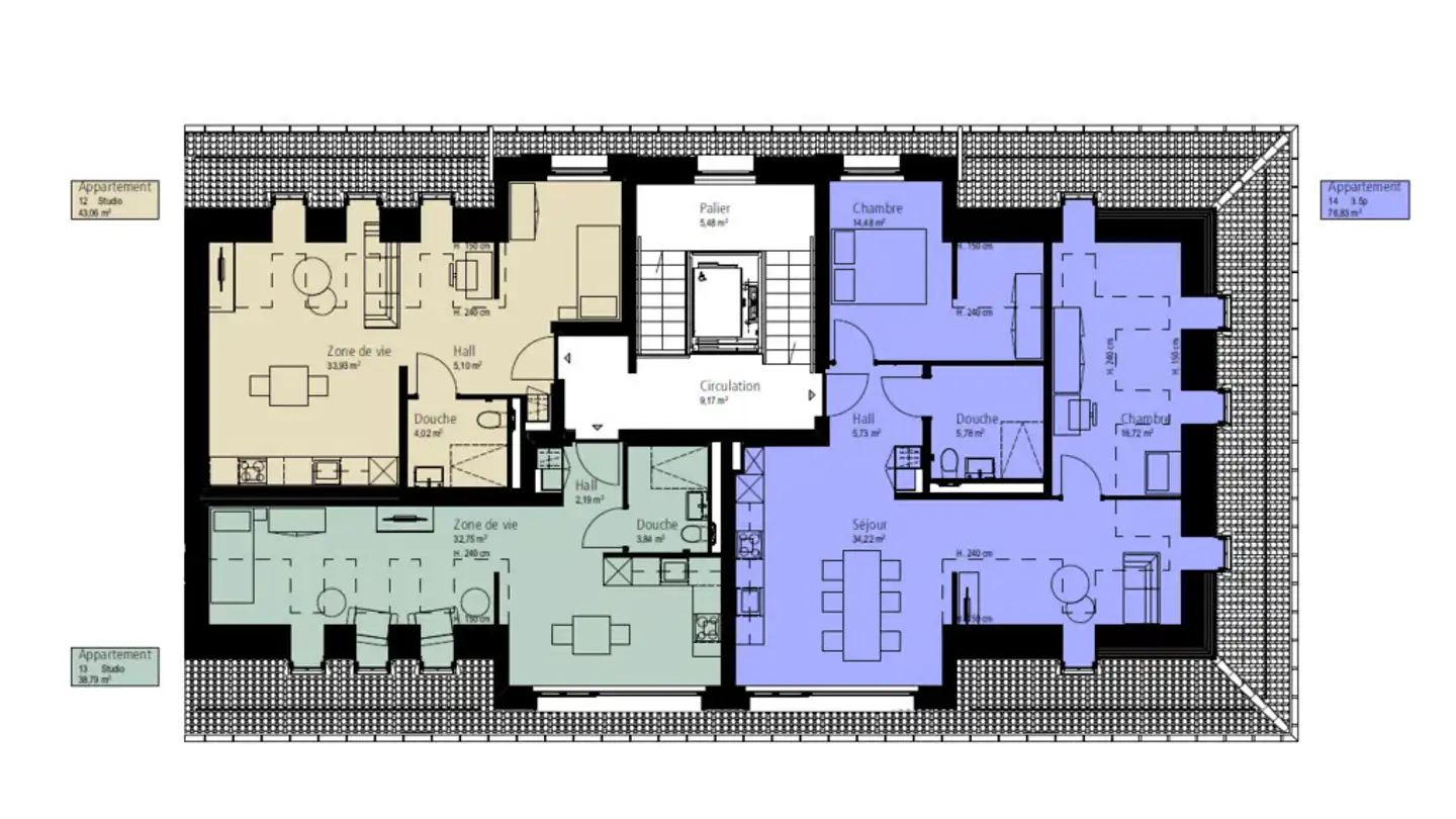 Wohnung mieten - Avenue Du Technicum 11, 2400 Le Locle - Foto 2