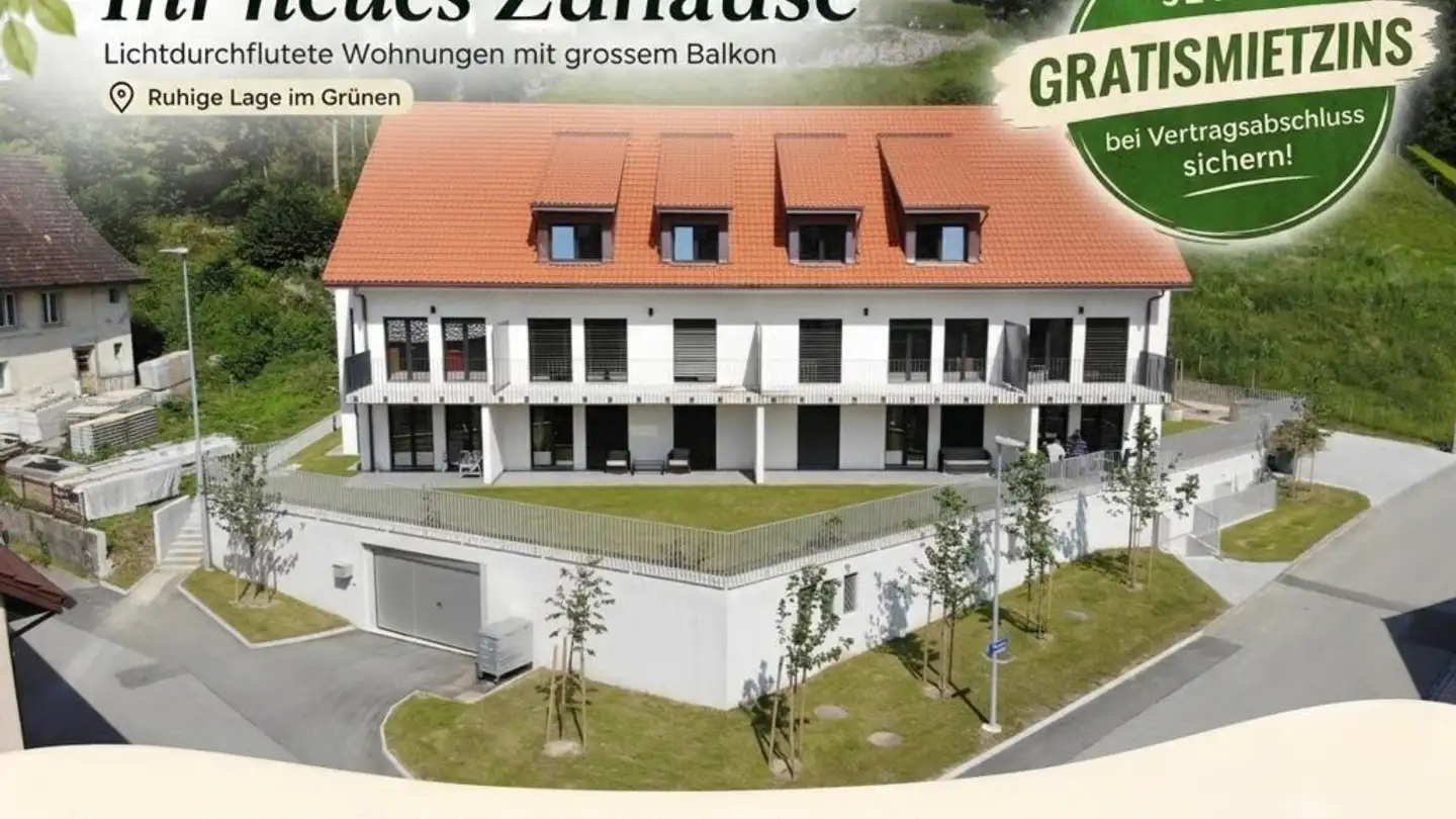 Appartamento in affitto - Hagenfirsterstrasse 6, 5317 Hettenschwil