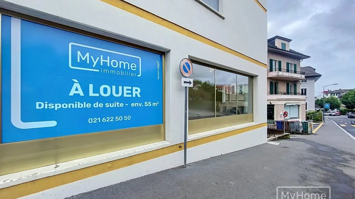 Negozio con vetrina in affitto - Rue Des Alpes 51, 1023 Crissier