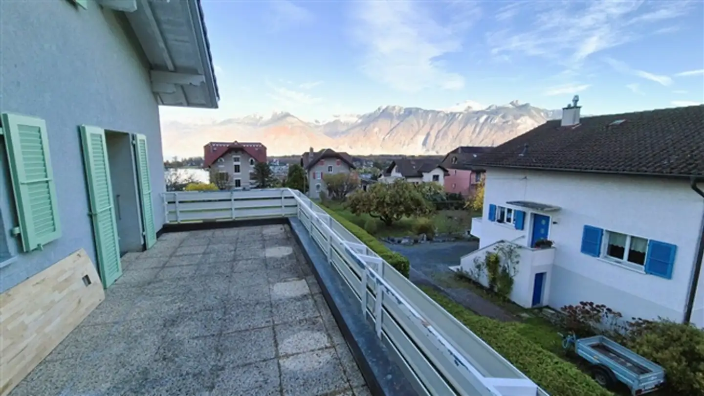 Attique à louer - Route De L'eglise 29, 1897 Bouveret - Photo 2
