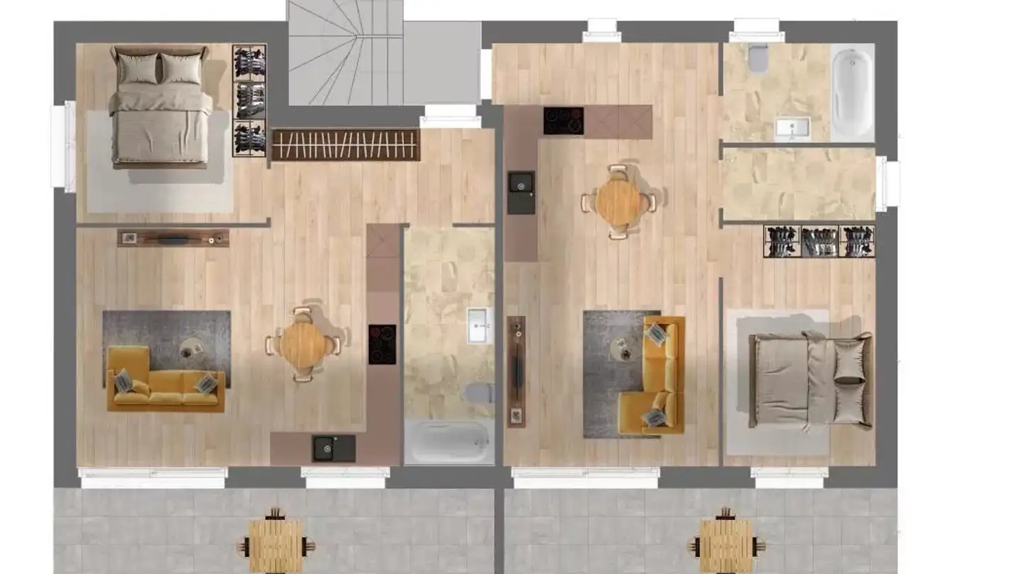 Appartamento in vendita - Gruben, 3946 Gruben - Photo 2