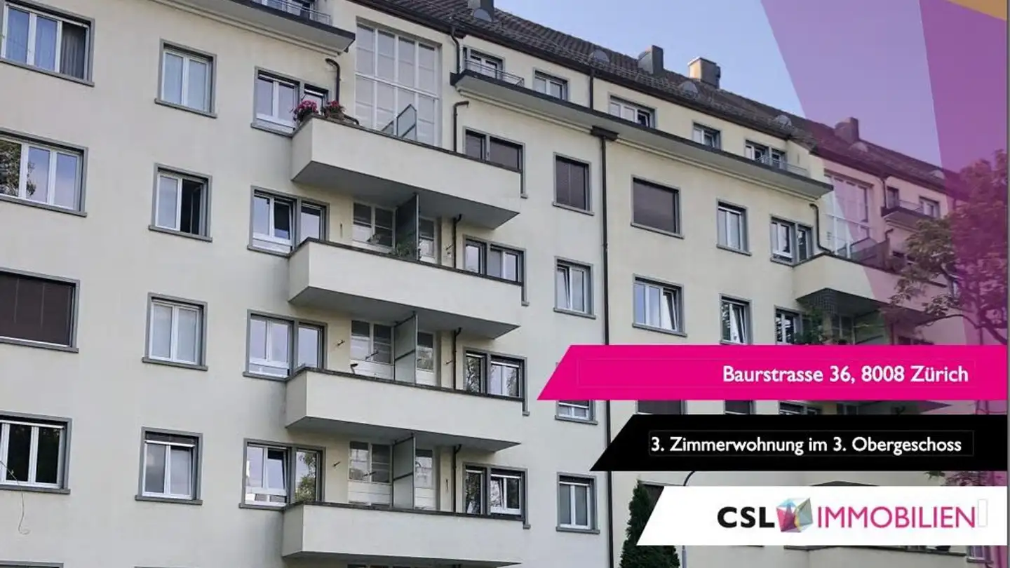 Apartment for rent - Baurstrasse 36, 8008 Zürich