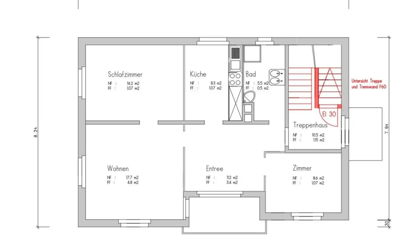 Appartement à louer - Juchserweg 4, 7000 Chur - Photo 4