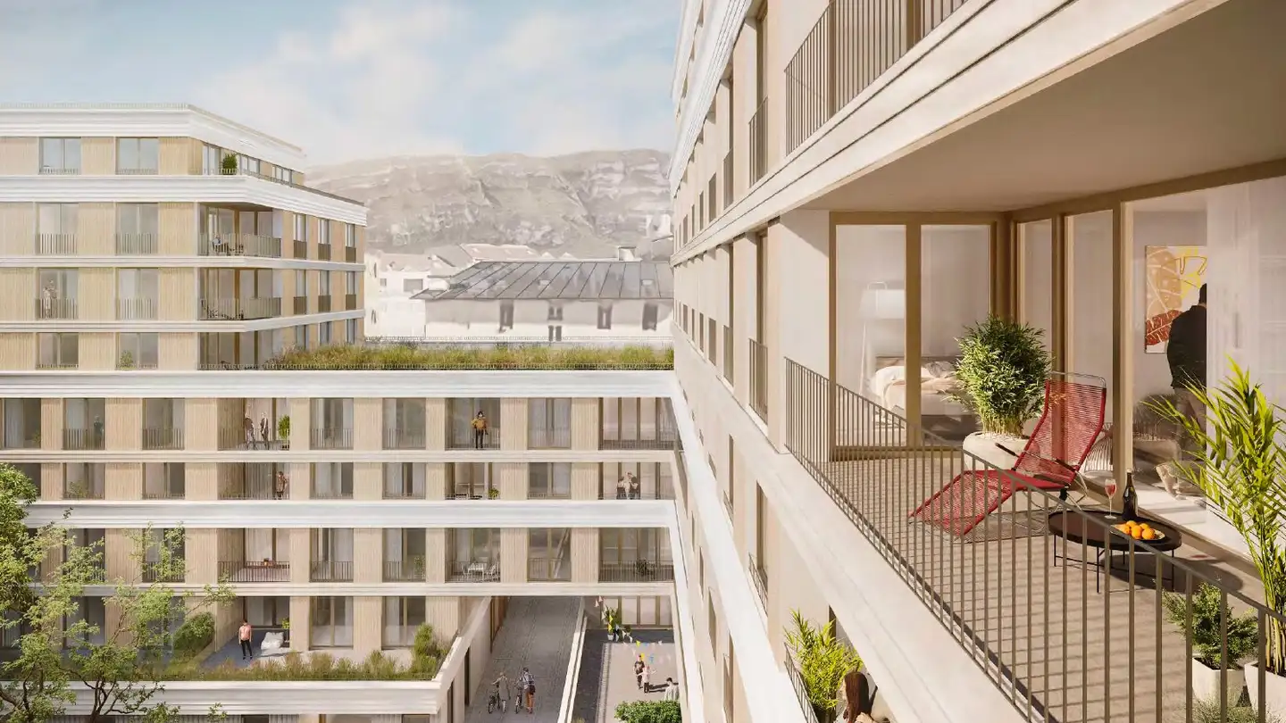 Wohnung mieten - Route Des Acacias 16, 1227 Les Acacias - Foto 3