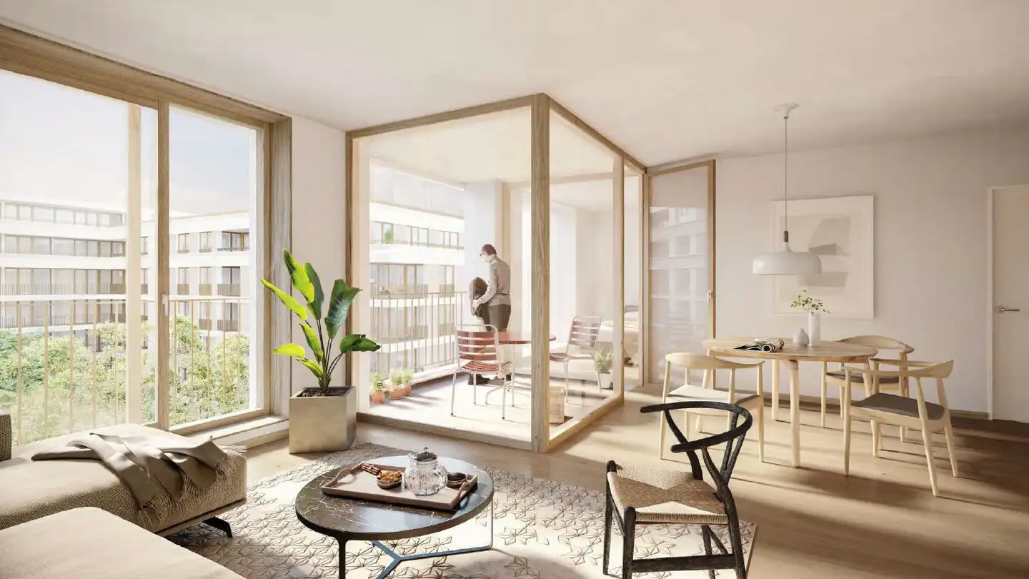 Wohnung mieten - Route Des Acacias 16, 1227 Les Acacias - Foto 4