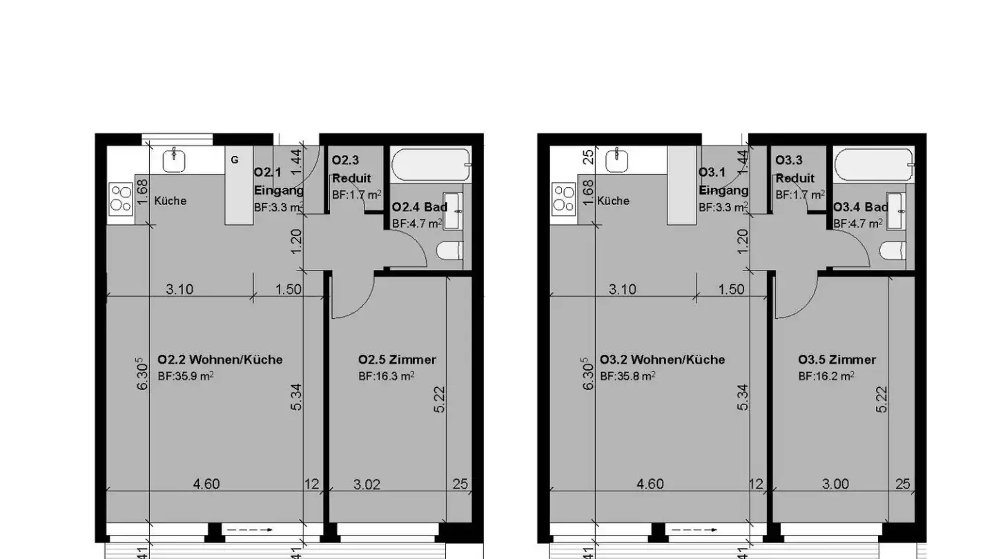 Appartement à louer - Seetalstrasse 12, 5632 Buttwil - Photo 2