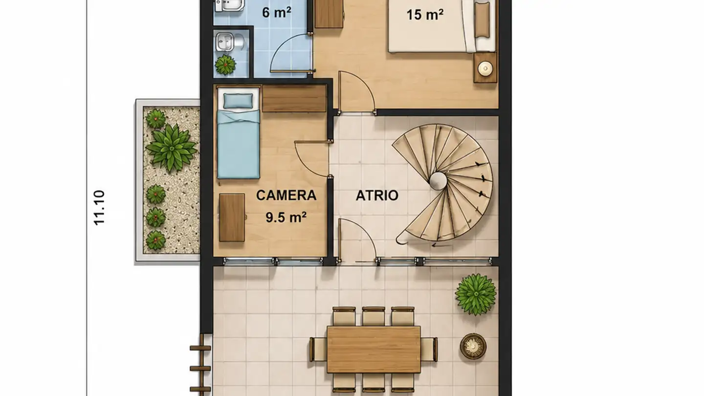 Casa bifamiliare in vendita - Via Cà Di Cima 5, 6982 Agno - Foto 3