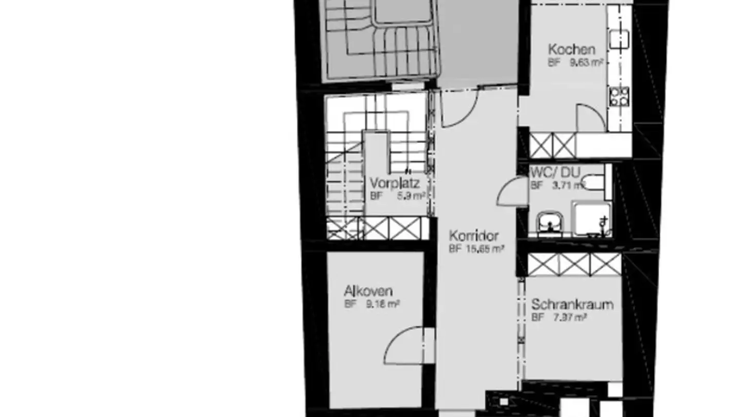 Single room for rent - Marktgasse 36, 8400 Winterthur - Photo 2