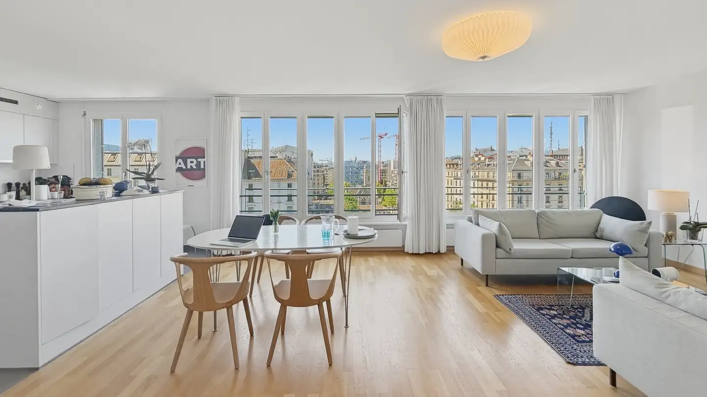 Attic flat for rent - Place Des Alpes 2, 1201 Genève - Photo 4