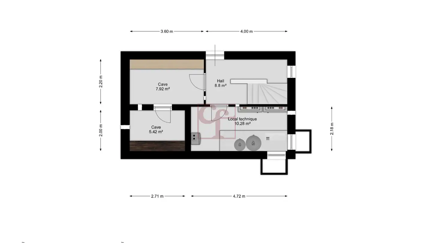 Single house for rent - Au Pré Des Ponts 18, 1757 Noréaz - Photo 2
