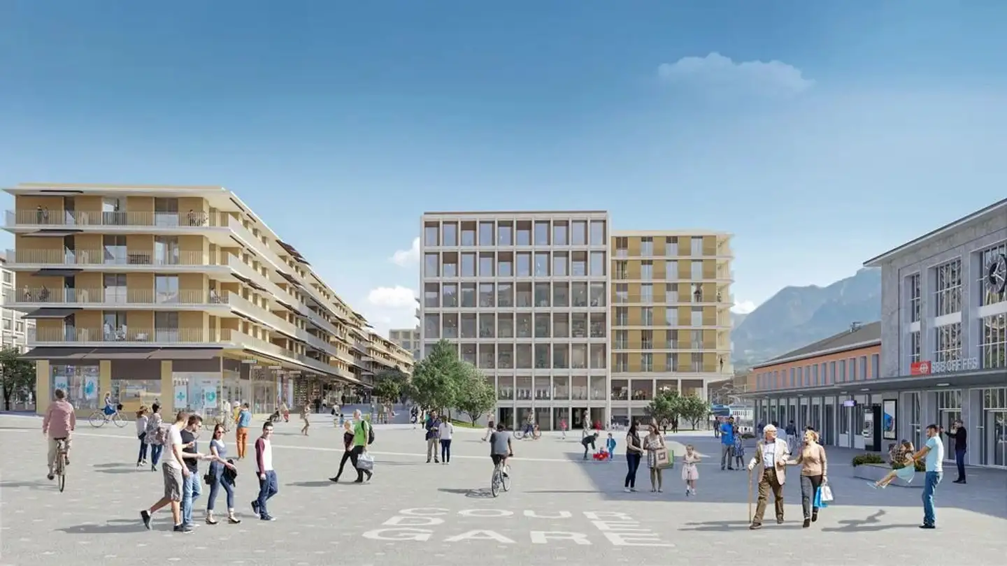 Wohnung mieten - Avenue De Tourbillon 4, 1950 Sion
