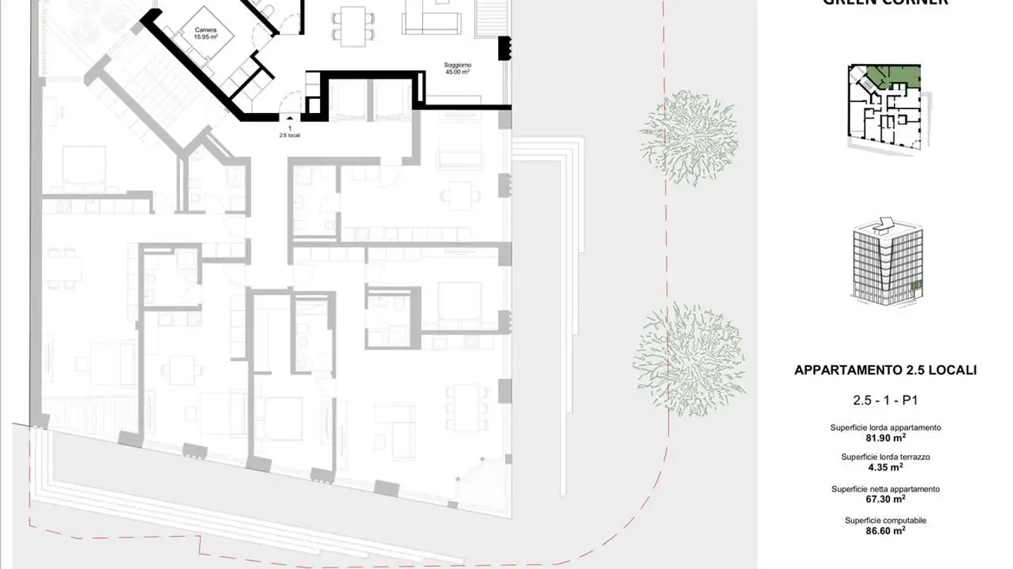 Appartamento ammobiliato in vendita - 6900 Paradiso - Foto 2