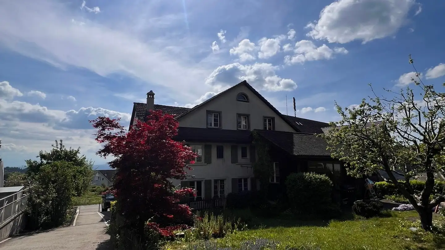 Semi-detached house for rent - Dorfstrasse 35b, 8914 Aeugst am Albis