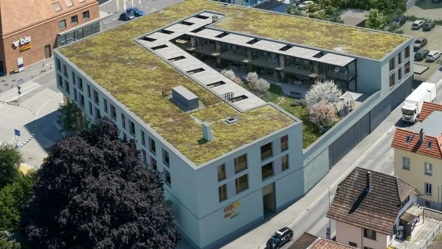 Überdachter Parkplatz mieten - Bahnhofstrasse 43, 4950 Huttwil