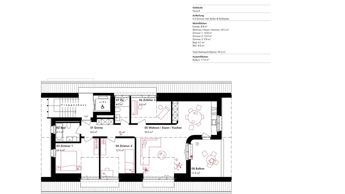 Wohnung kaufen - Neumattstrasse 12, 3127 Mühlethurnen - Foto 2