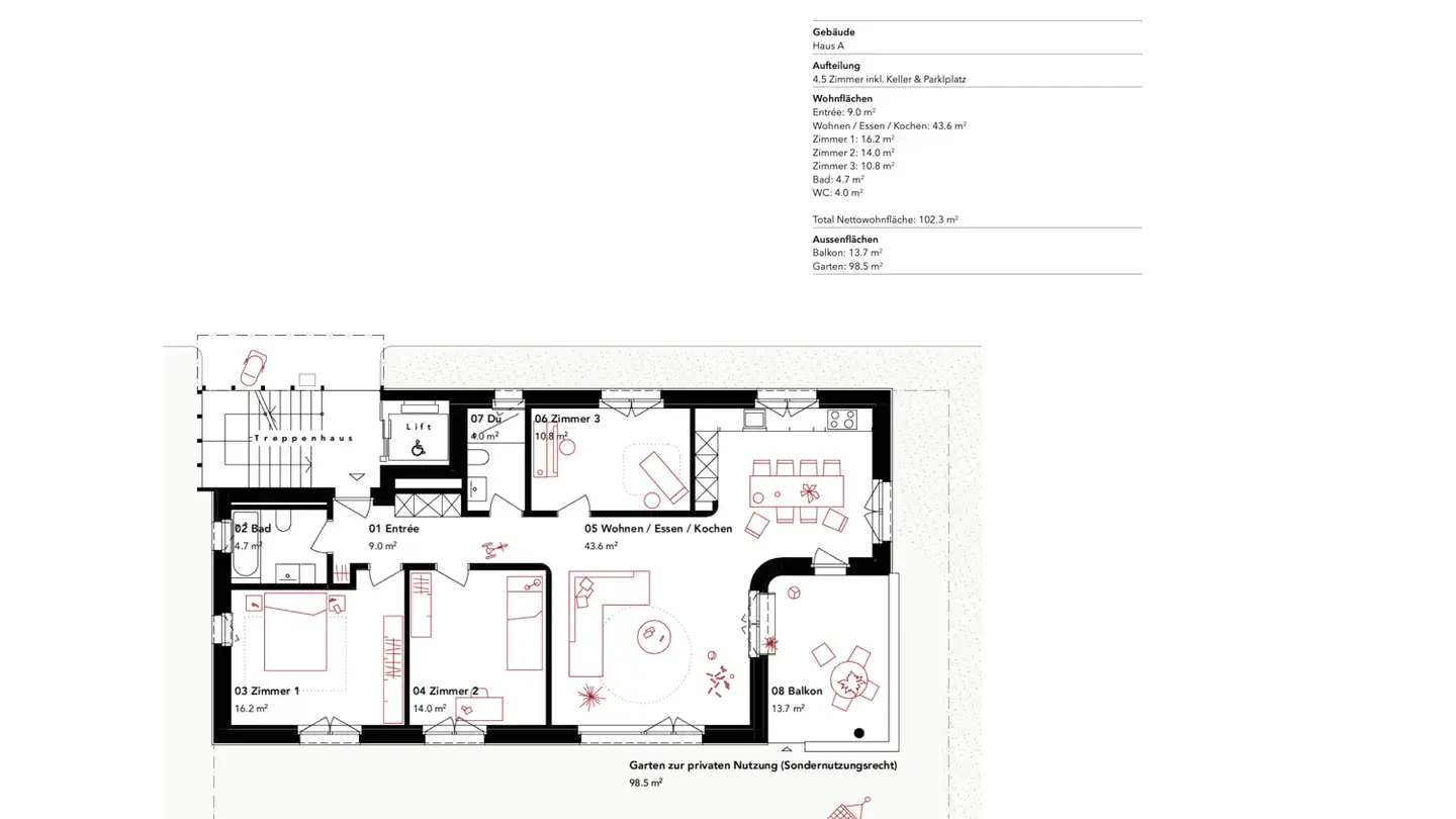 Wohnung kaufen - Neumattstrasse 12, 3127 Mühlethurnen - Foto 2