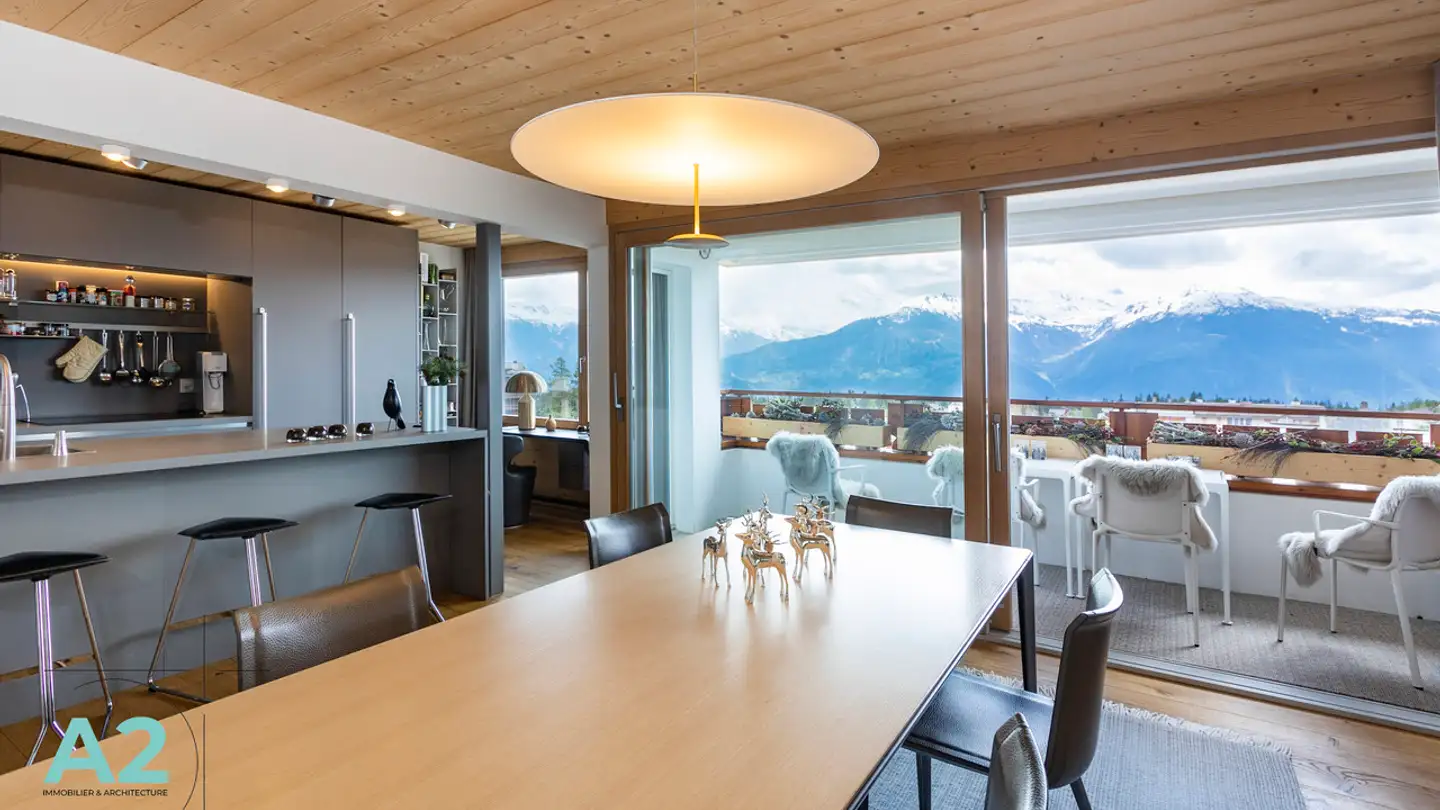 Wohnung mieten - Route Des Téléphériques, 3963 Crans-Montana - Foto 3