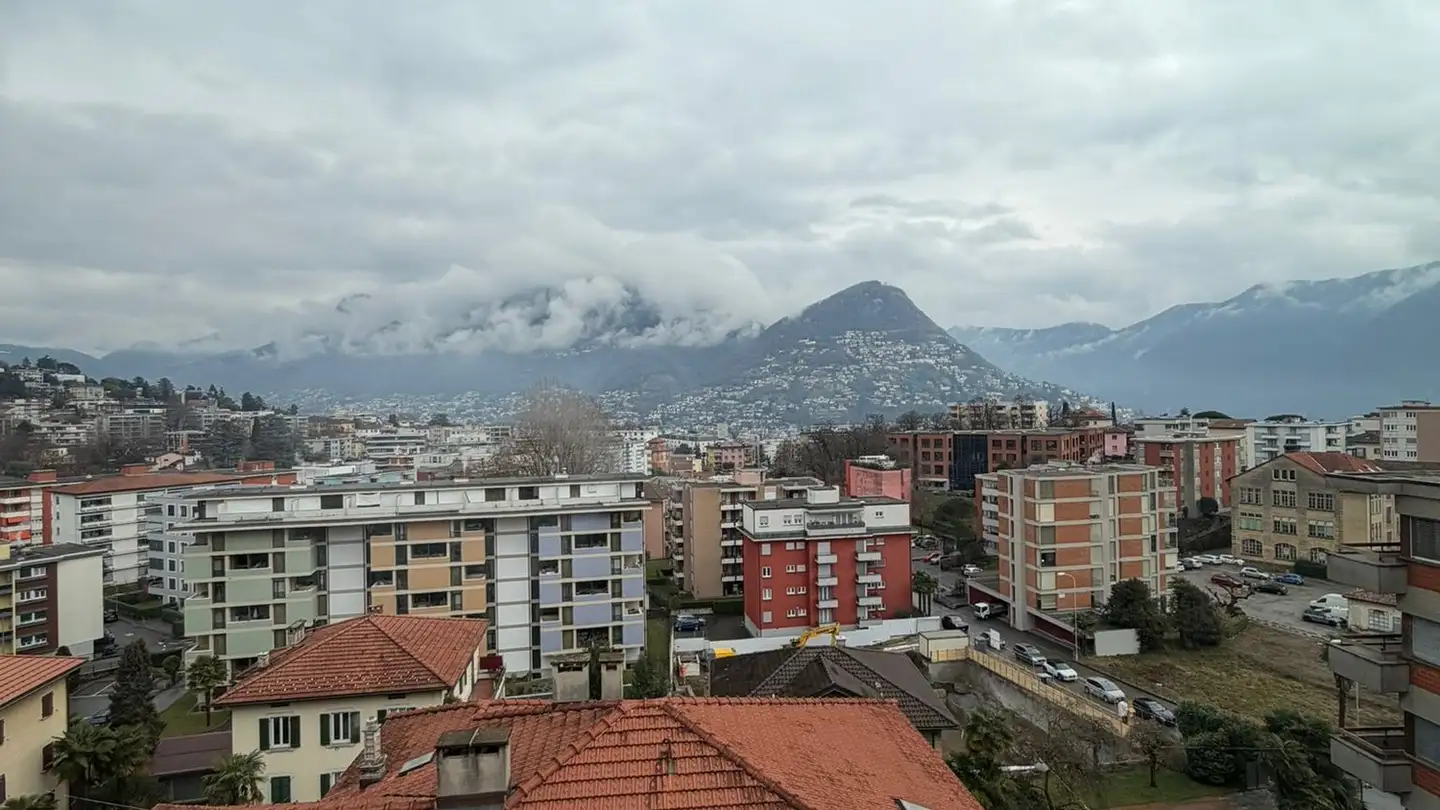 Apartment for rent - Via Giovanni Serodine 1, 6900 Lugano