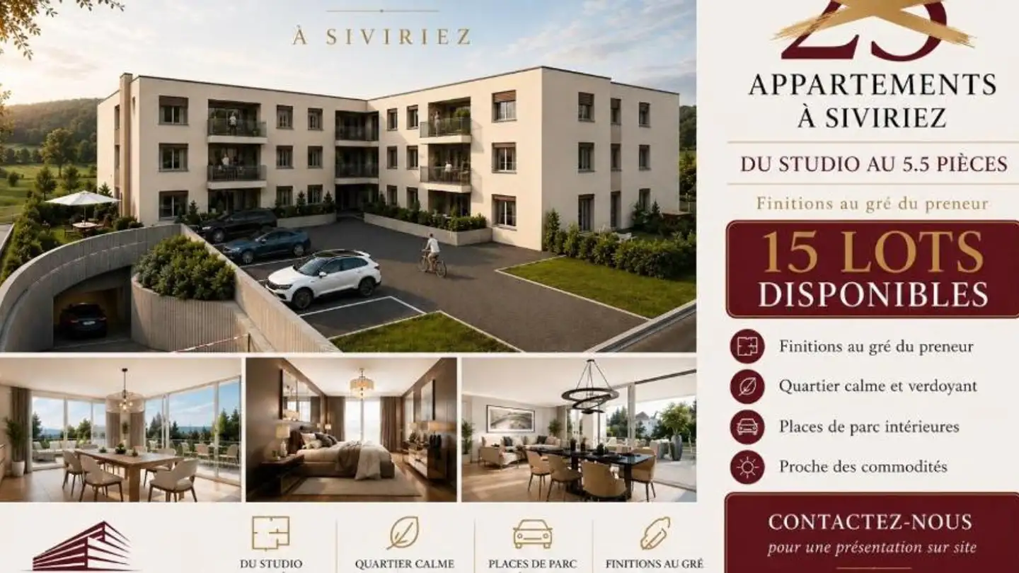 Appartamento in vendita - 1678 Siviriez
