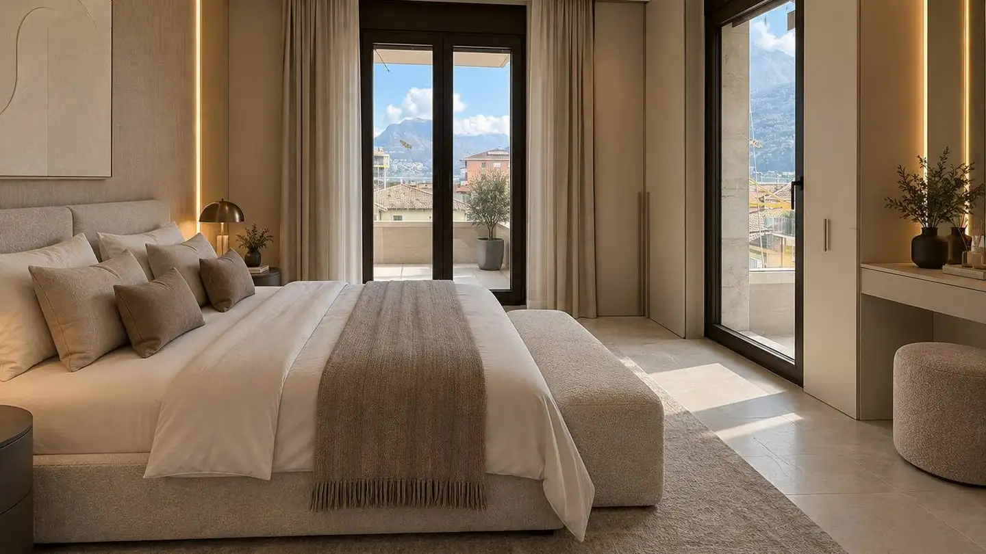 Wohnung mieten - Via Alla Piana 2, 6815 Melide - Foto 4