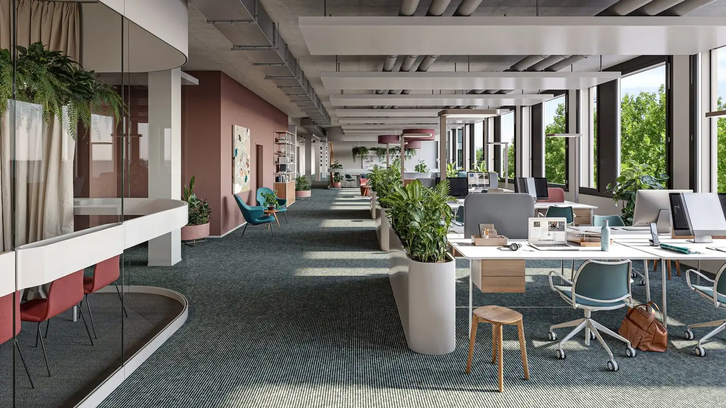Bürofläche mieten - Hegenheimermattweg 127, 4123 Allschwil