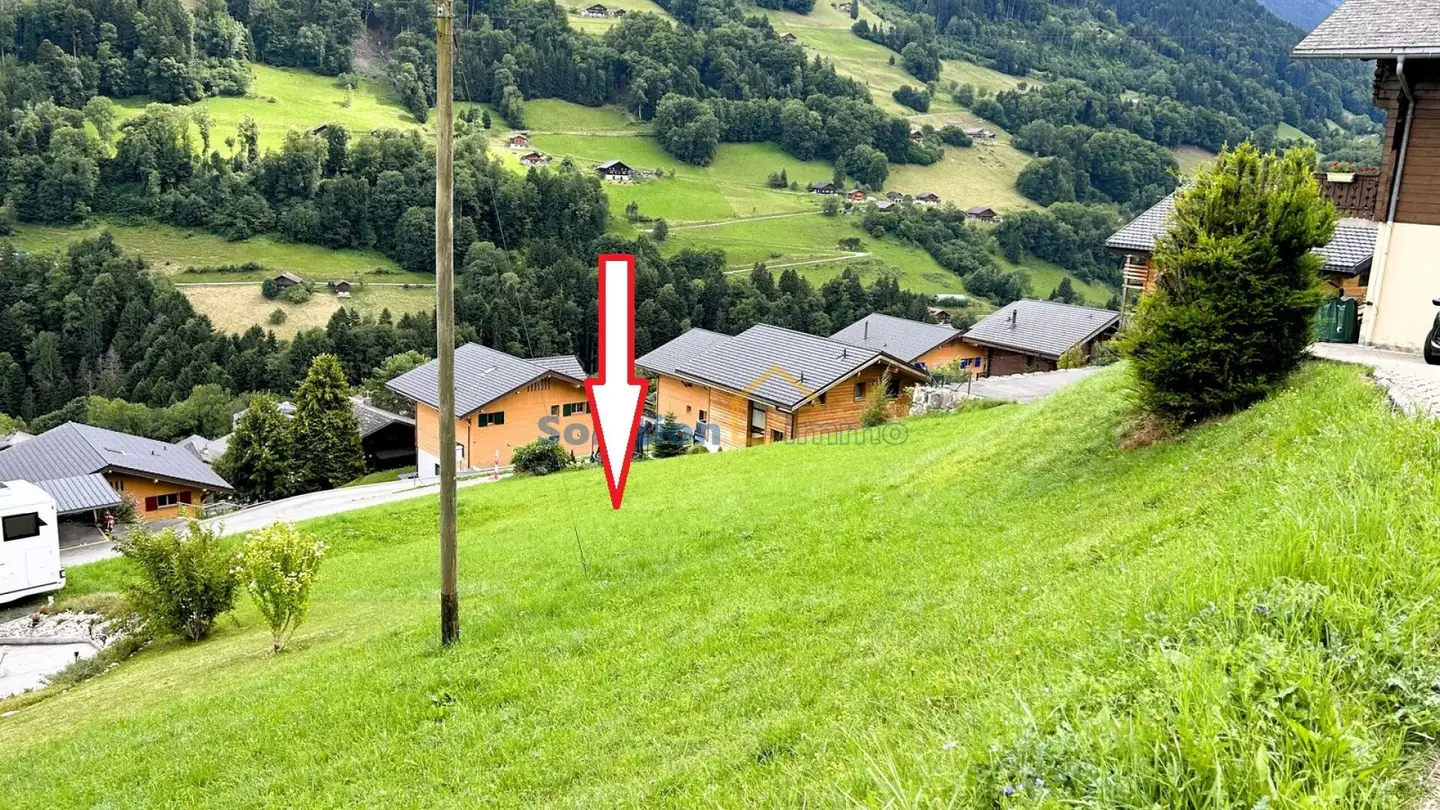 Constructible plot for sale - 1872 Troistorrents