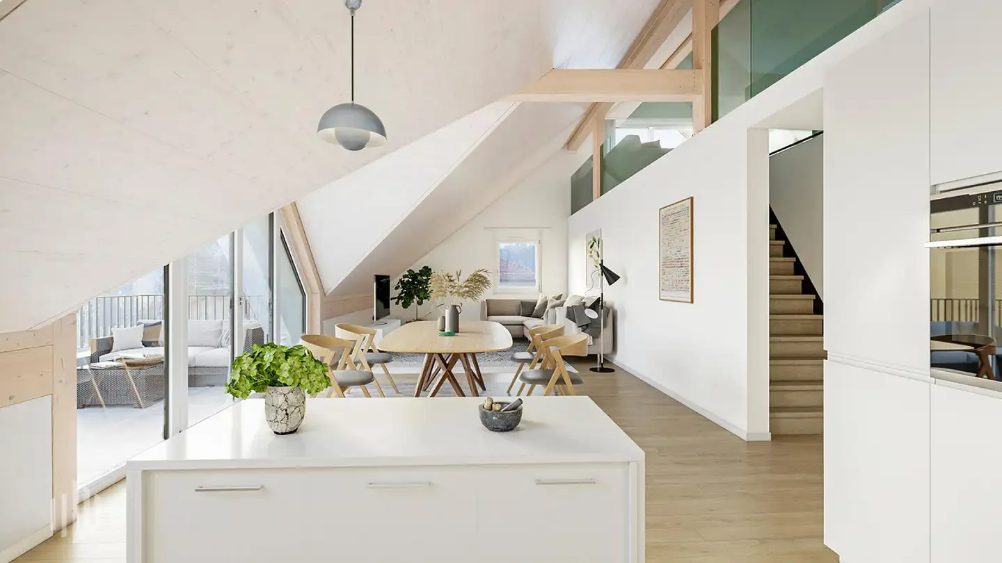 Attique à vendre - Schwandstrasse, 3634 Thierachern - Photo 4